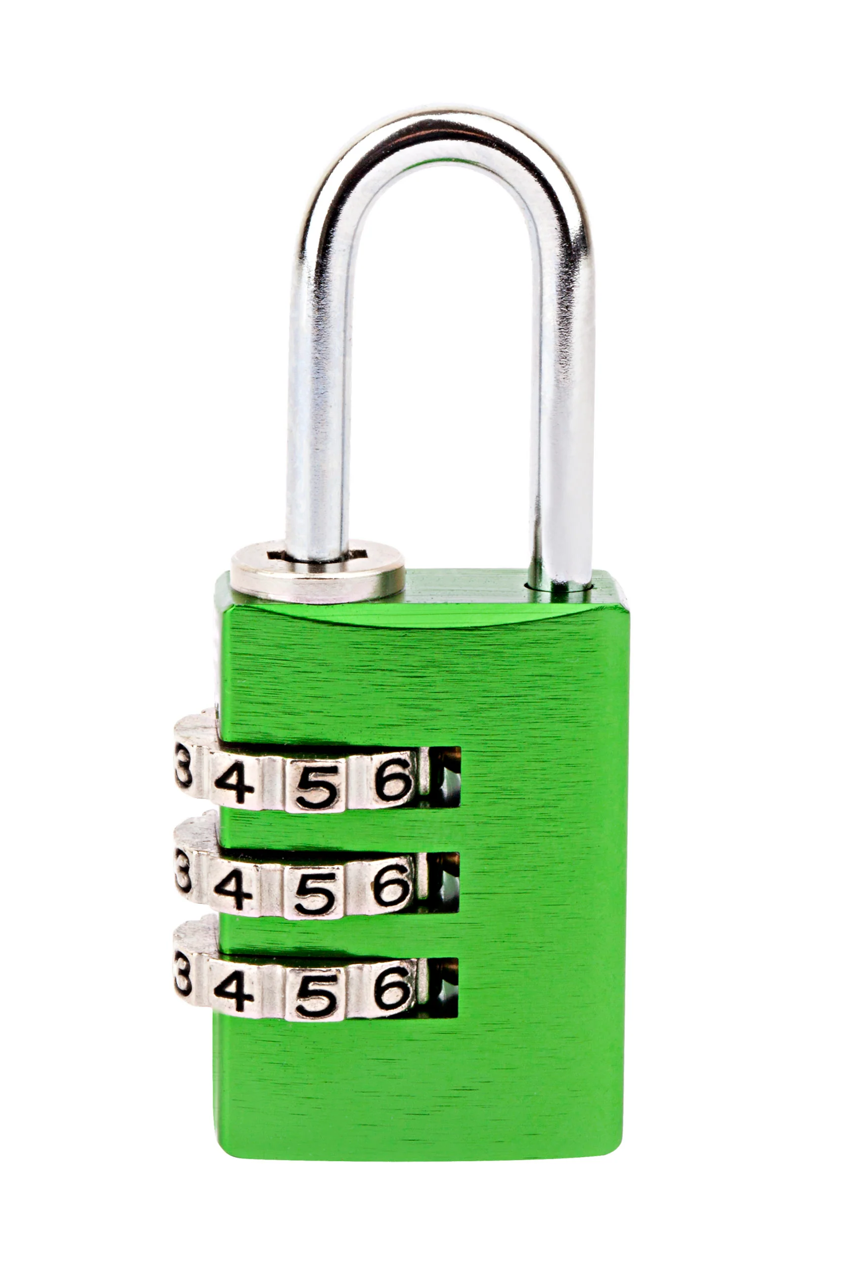 20mm Aluminium Combination Green ABUS Padlock - Image 2