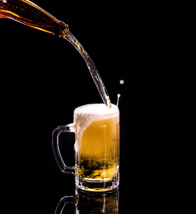 500ml Glass Beer Stein - Affordable & Practical Gift for Milestones - Image 2