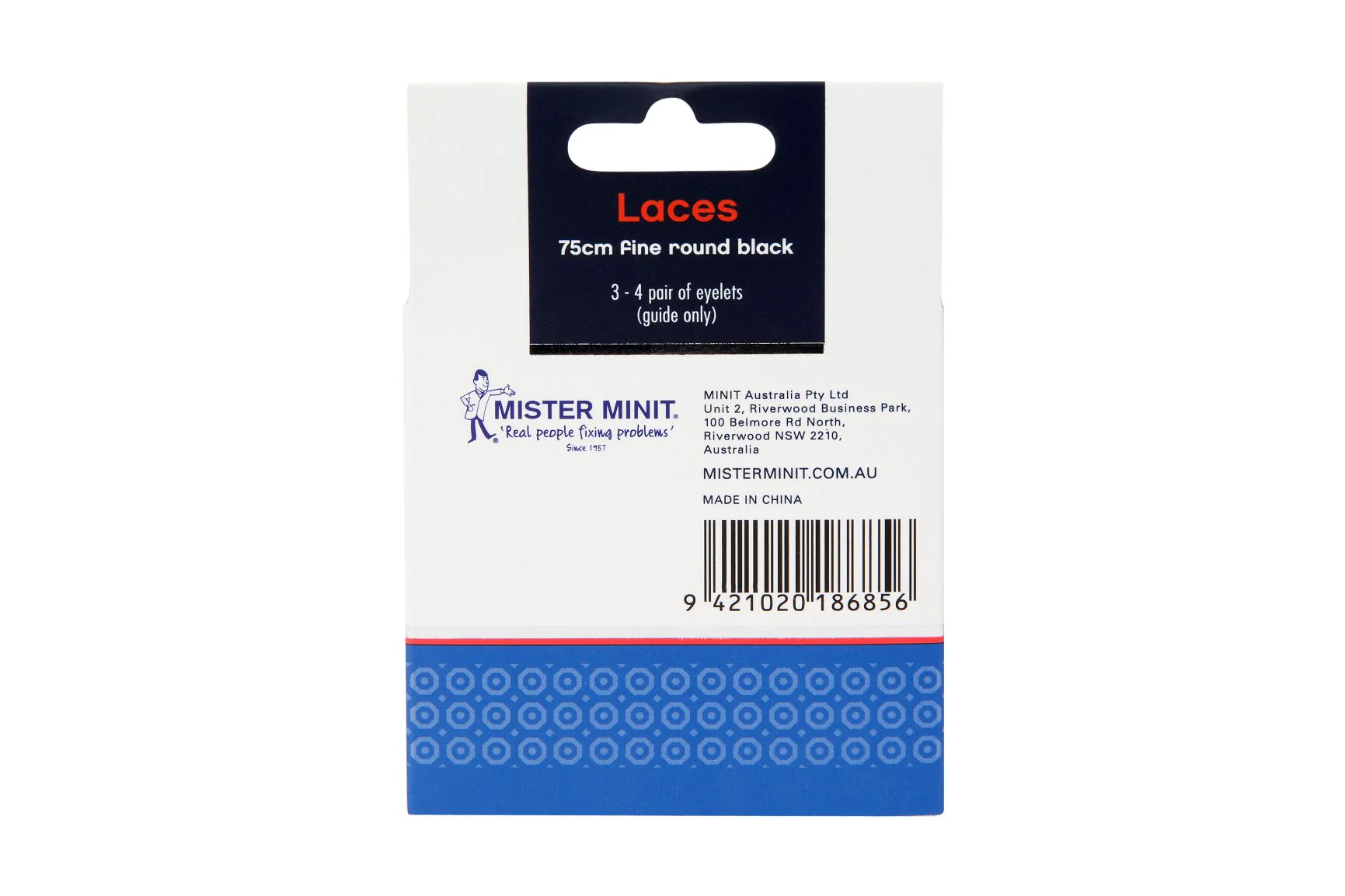 75cm Fine Round Black Laces - Image 2