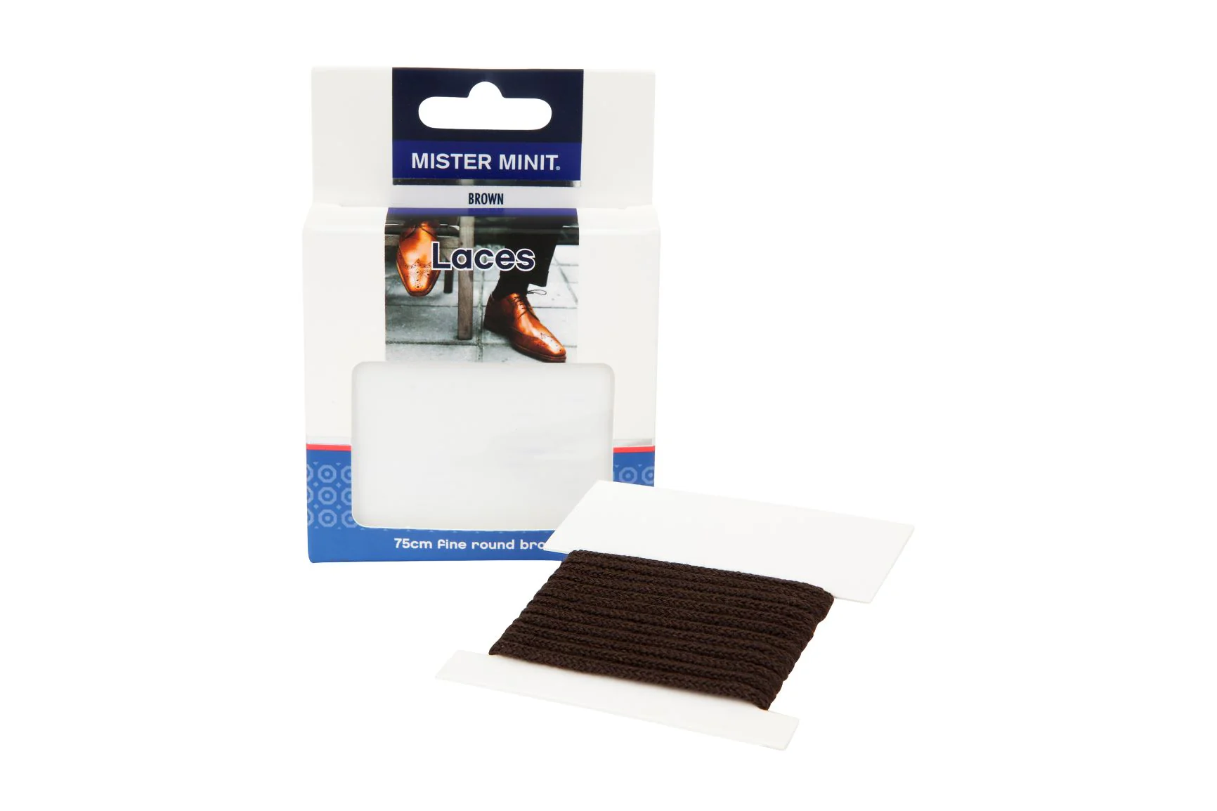 75cm Fine Round Brown Laces - Image 3