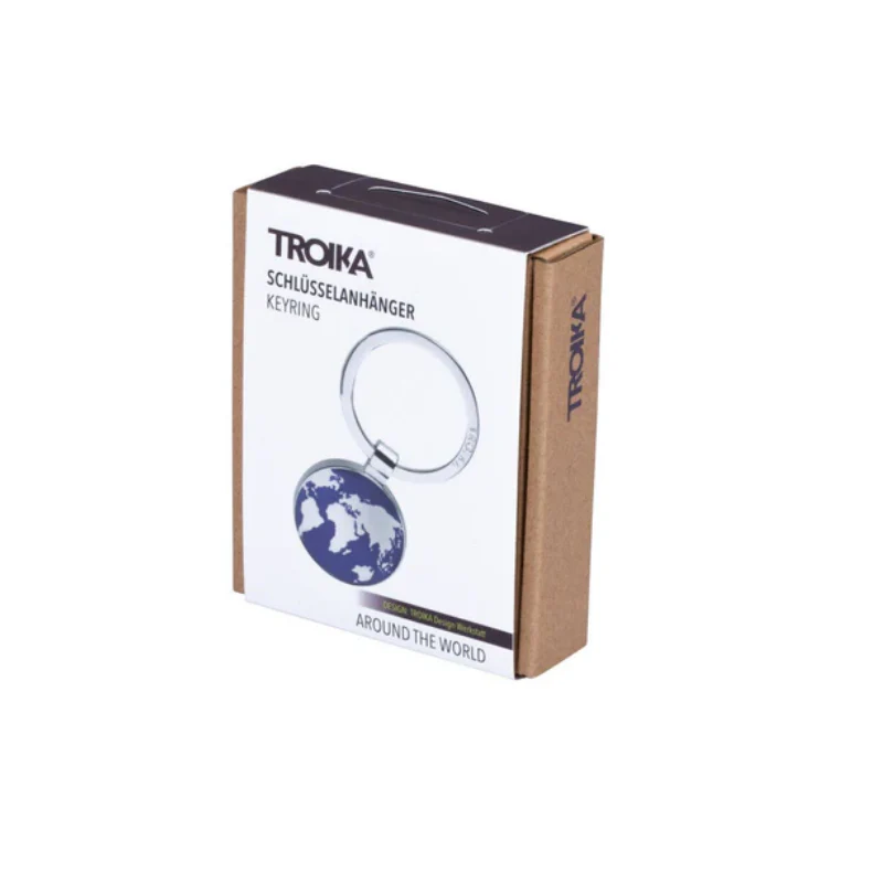 Around The World Globe Keyring - Image 3