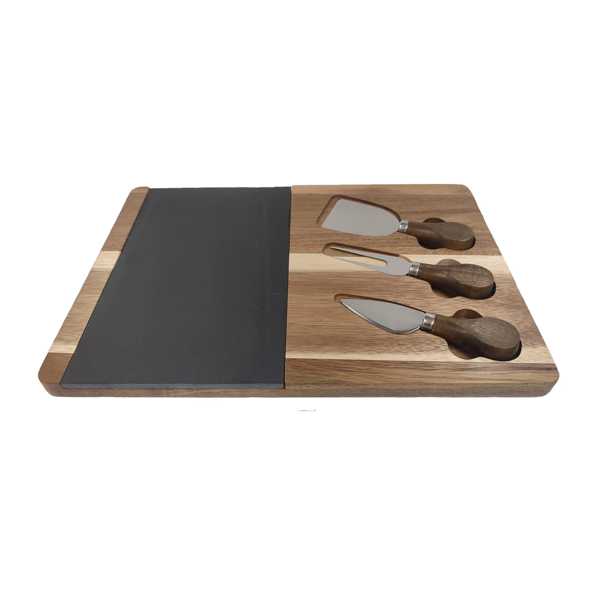 Personalised Bamboo Cheese Board Gift Set - Image 4