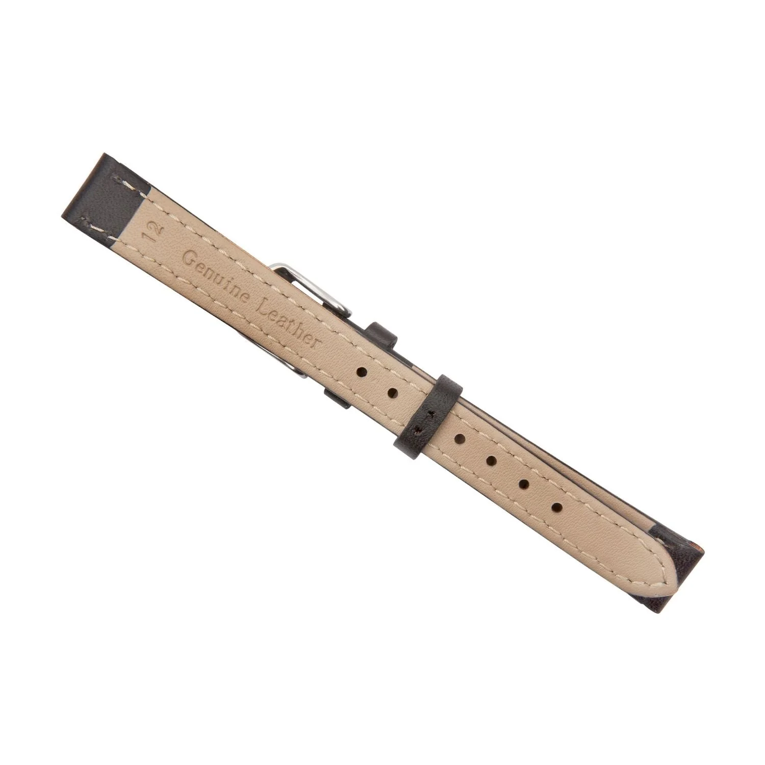 Black Calf Leather Watch Band - Image 6