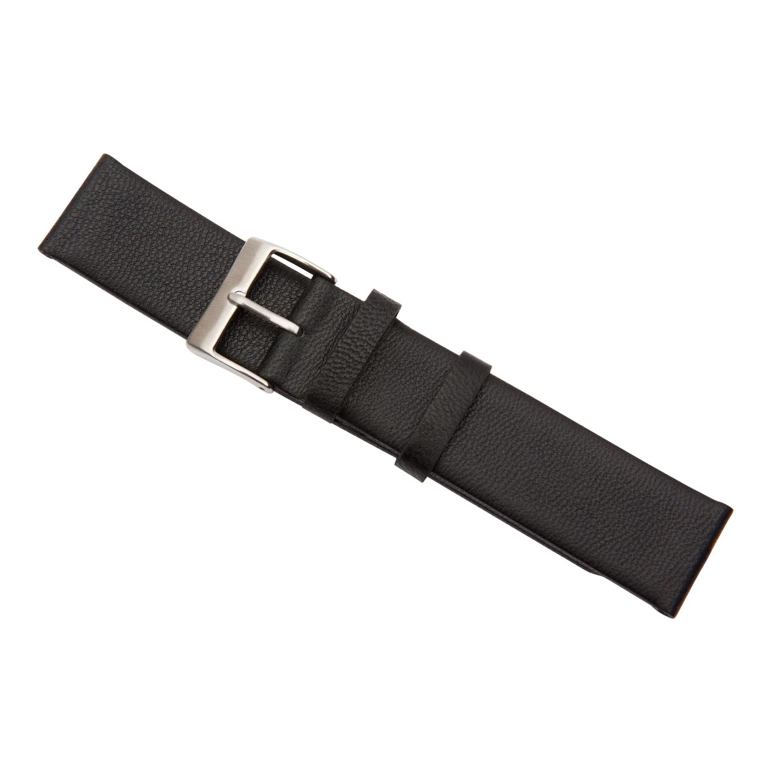 Black Lambskin Leather Watch Band - Image 10