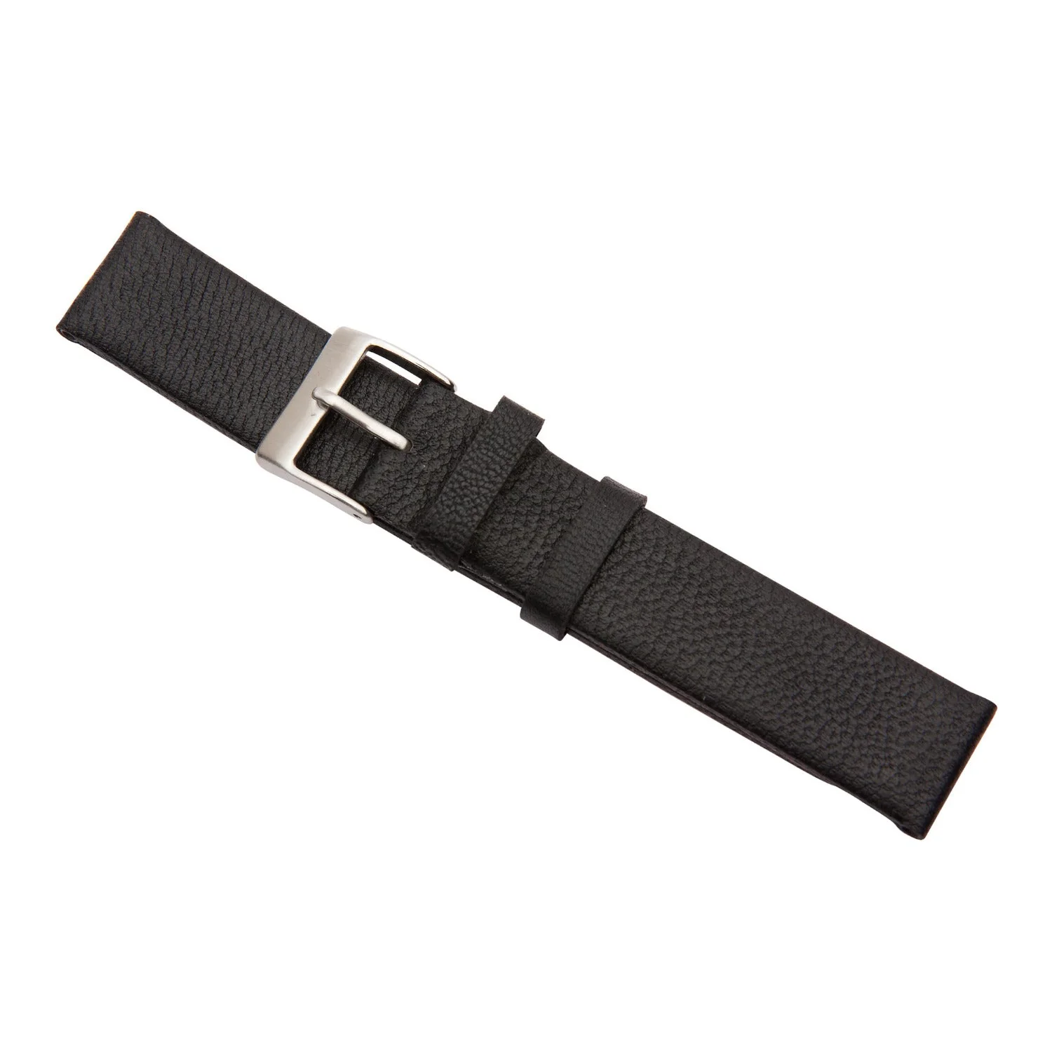 Black Lambskin Leather Watch Band - Image 9