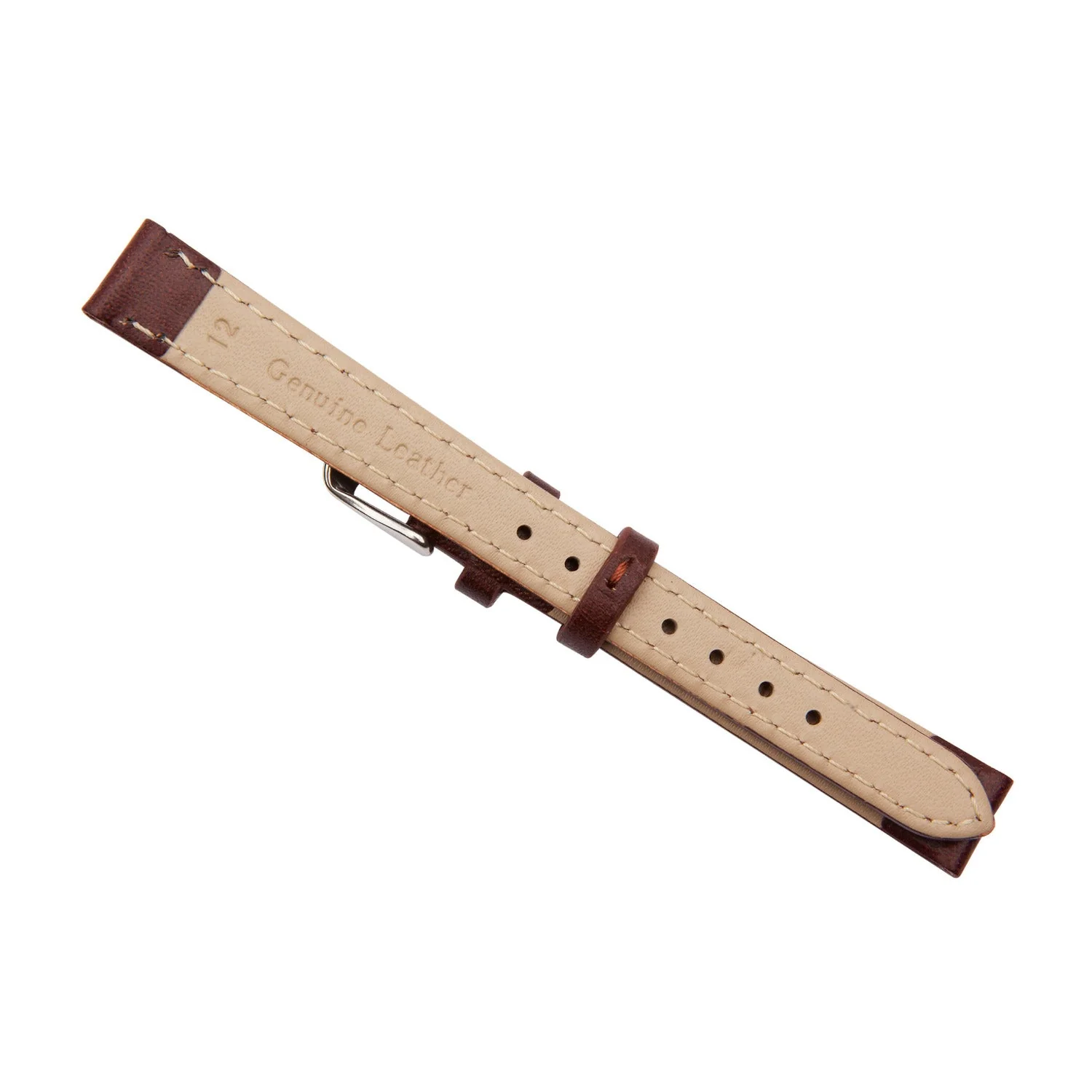 Brown Calf Leather Watch Band - Image 2