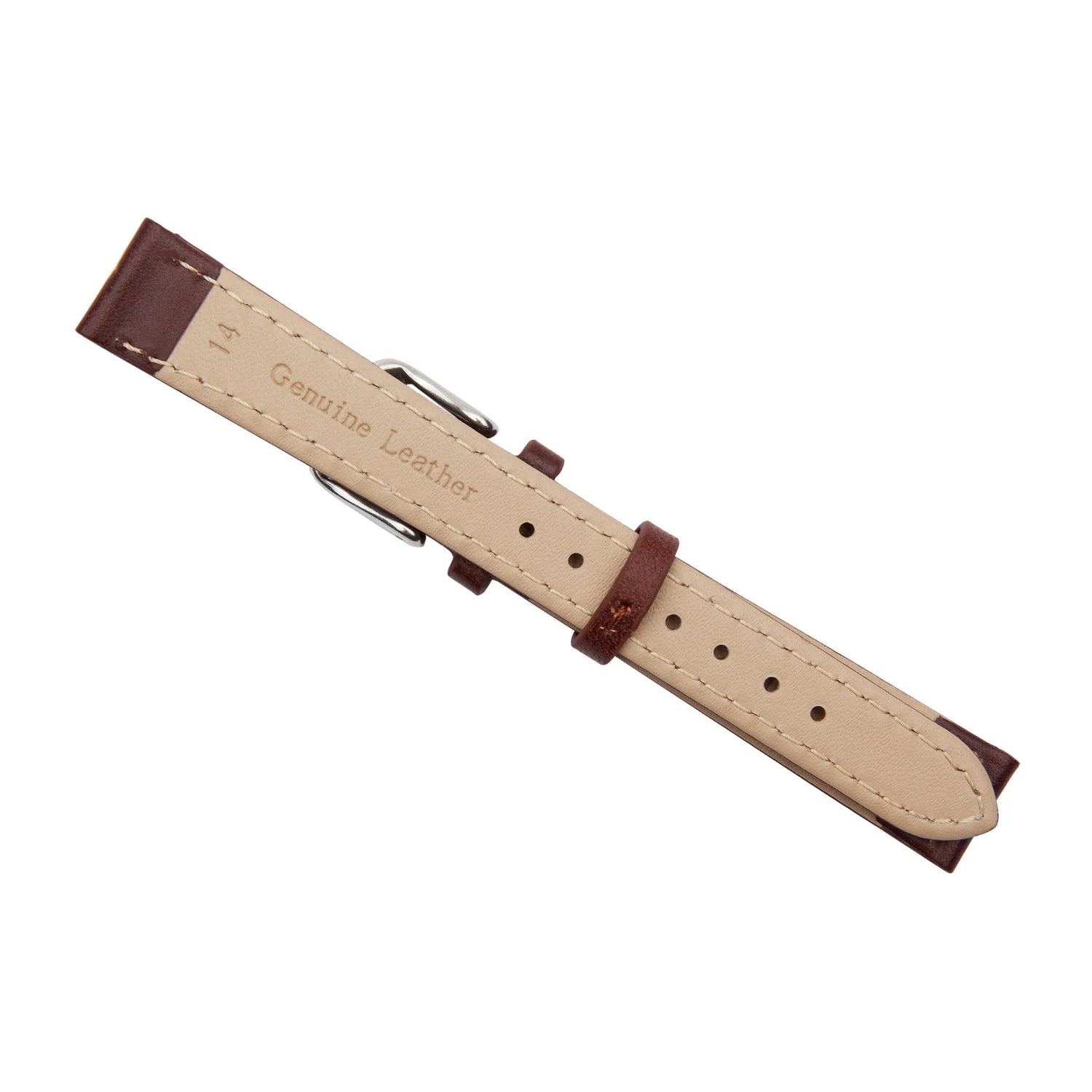 Brown Calf Leather Watch Band - Image 3