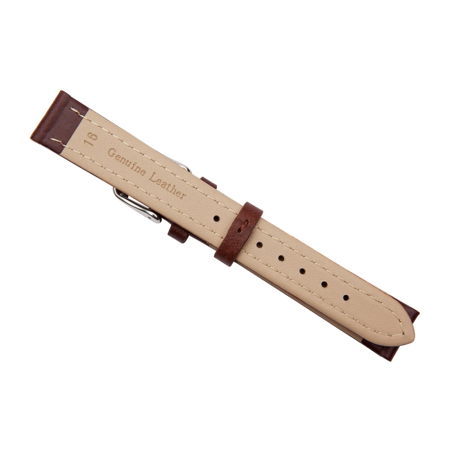 Brown Calf Leather Watch Band - Image 4