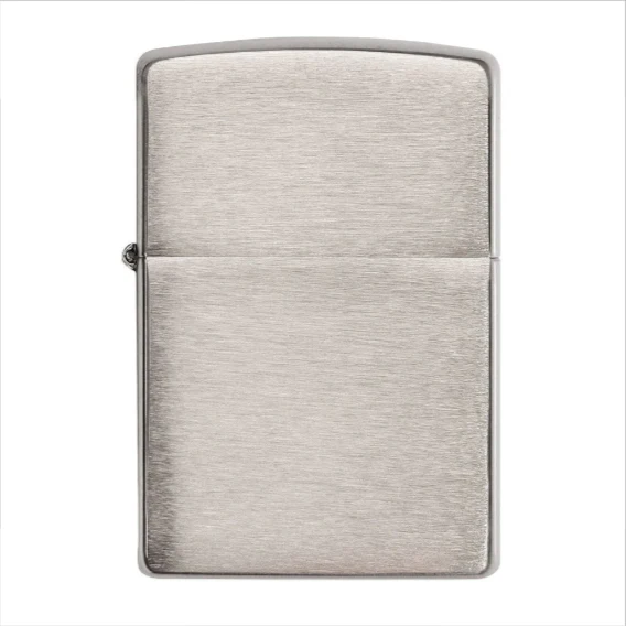 Brushed Chrome Zippo - Image 5