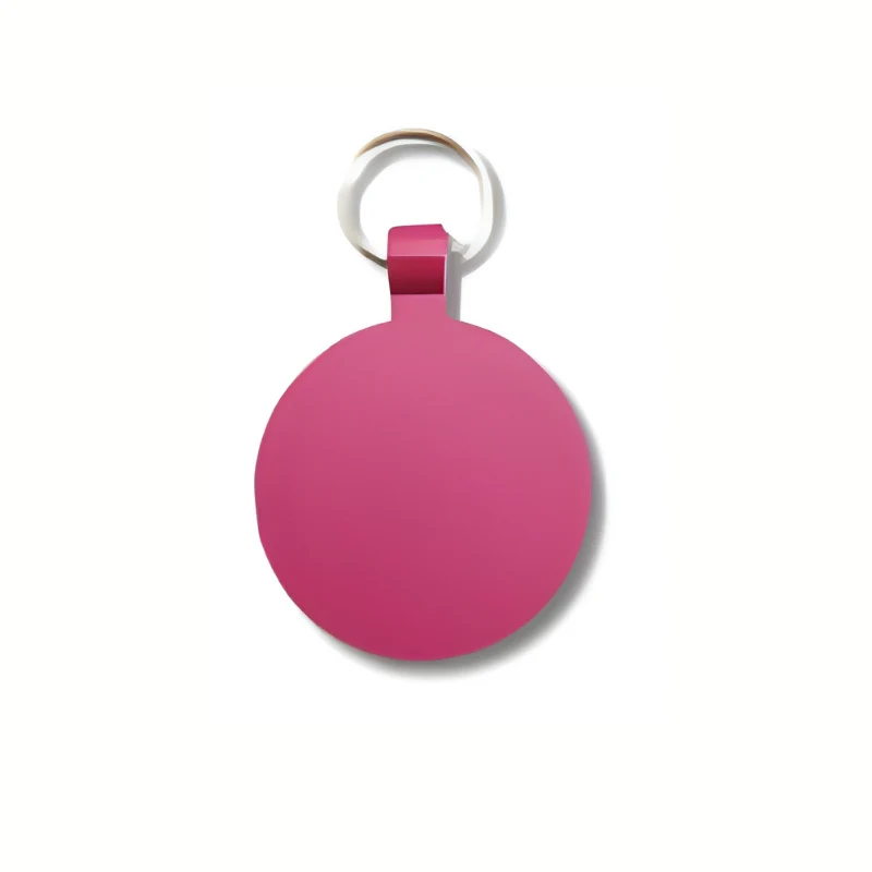 Matte Coloured Circle Pet Tags - Image 4
