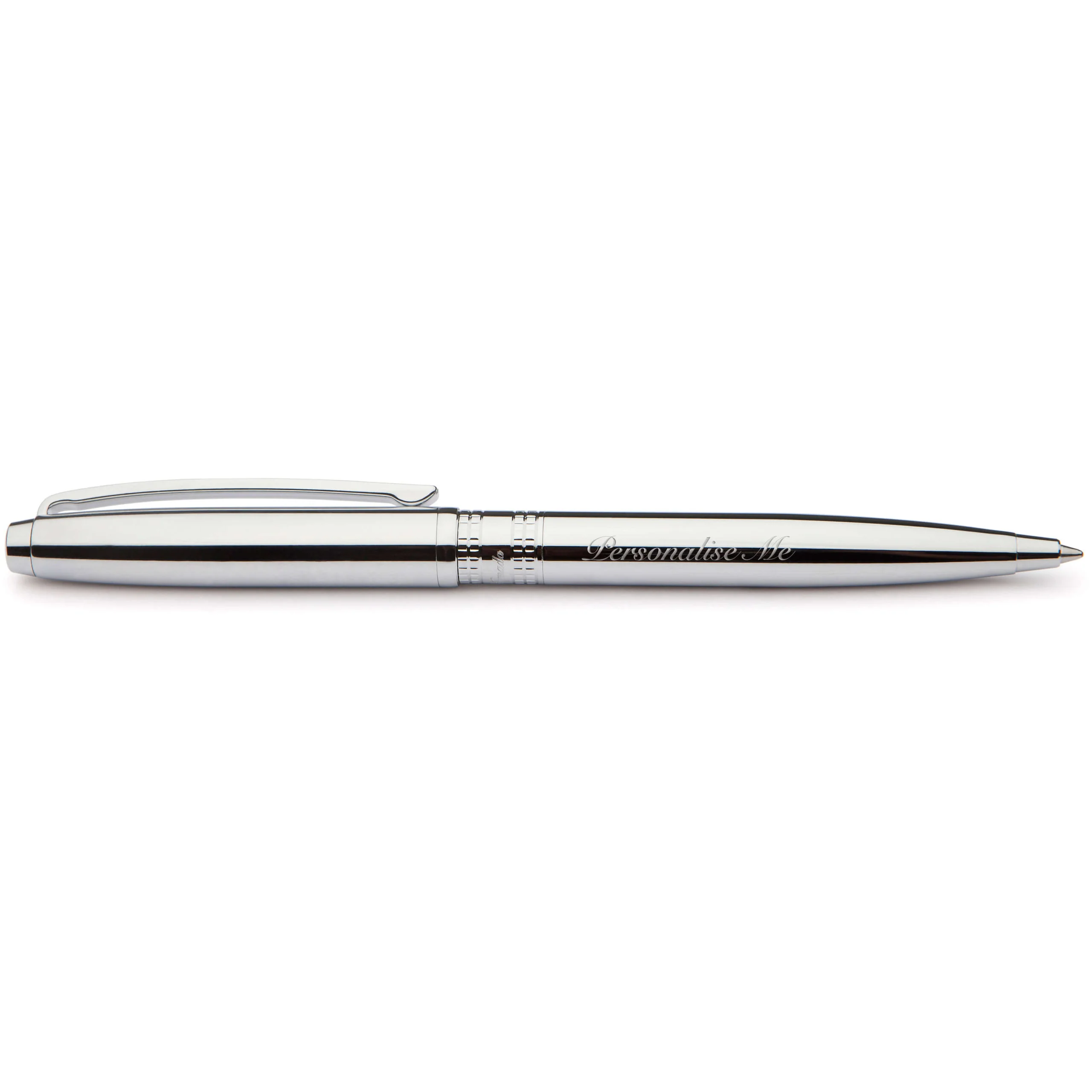 Classic Pen Chrome Plated - Add Personalisation - Image 3