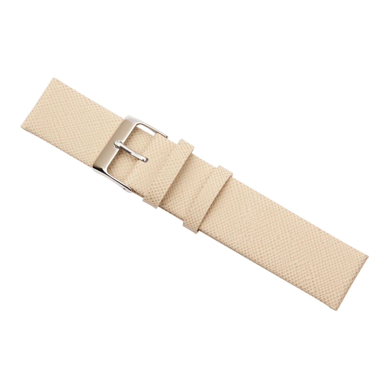 Cream Calf Leather Watch Band - Image 7