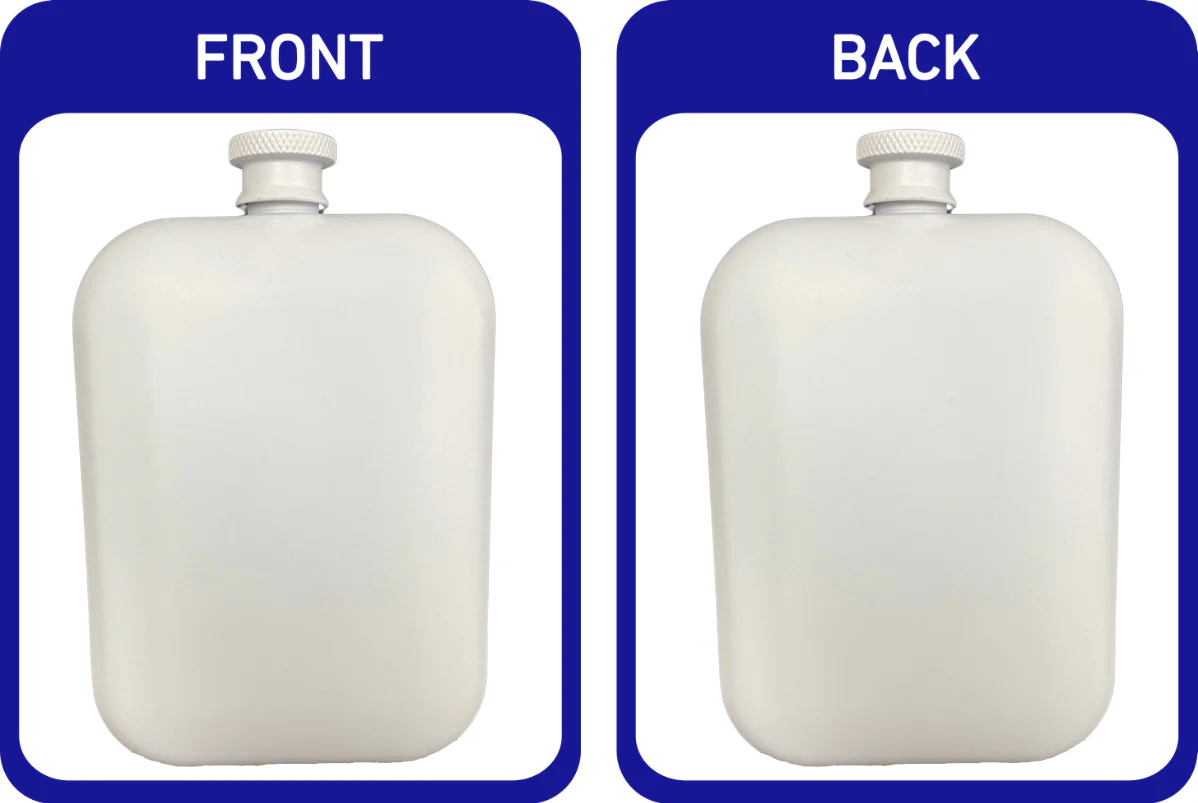 Matte Coloured Hip Flasks - Image 10
