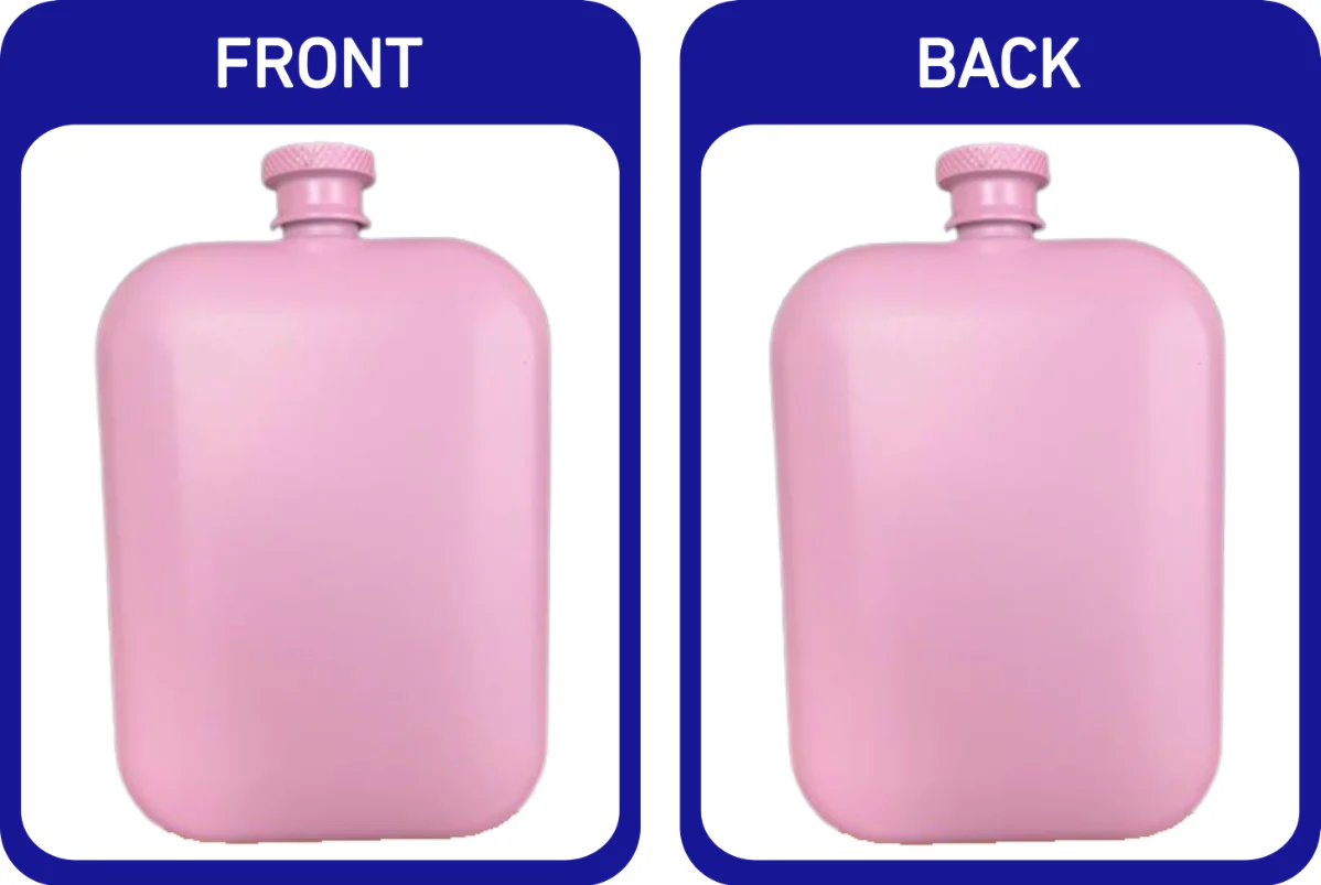 Matte Coloured Hip Flasks - Image 8