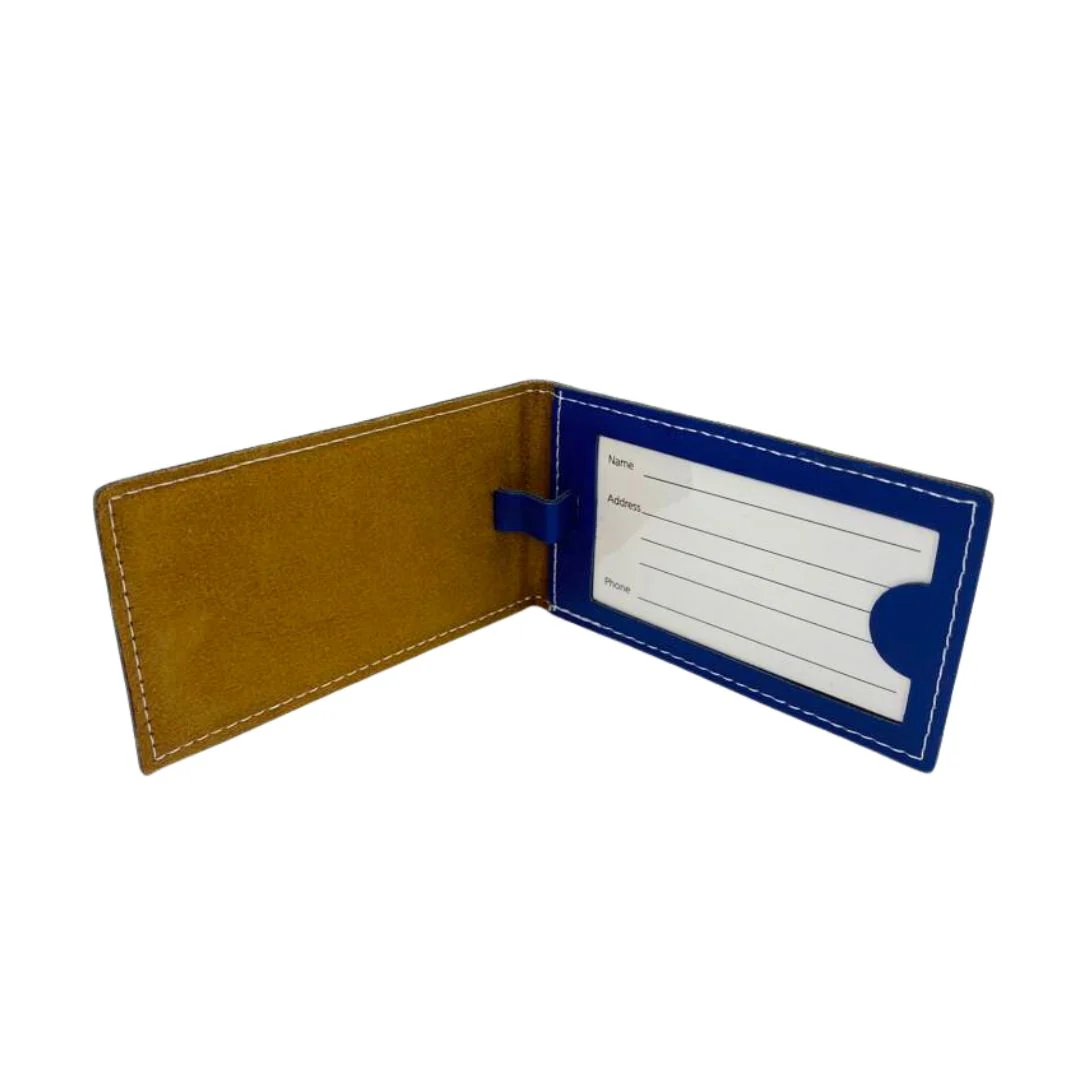 Faux Leather Luggage Tag - Image 6