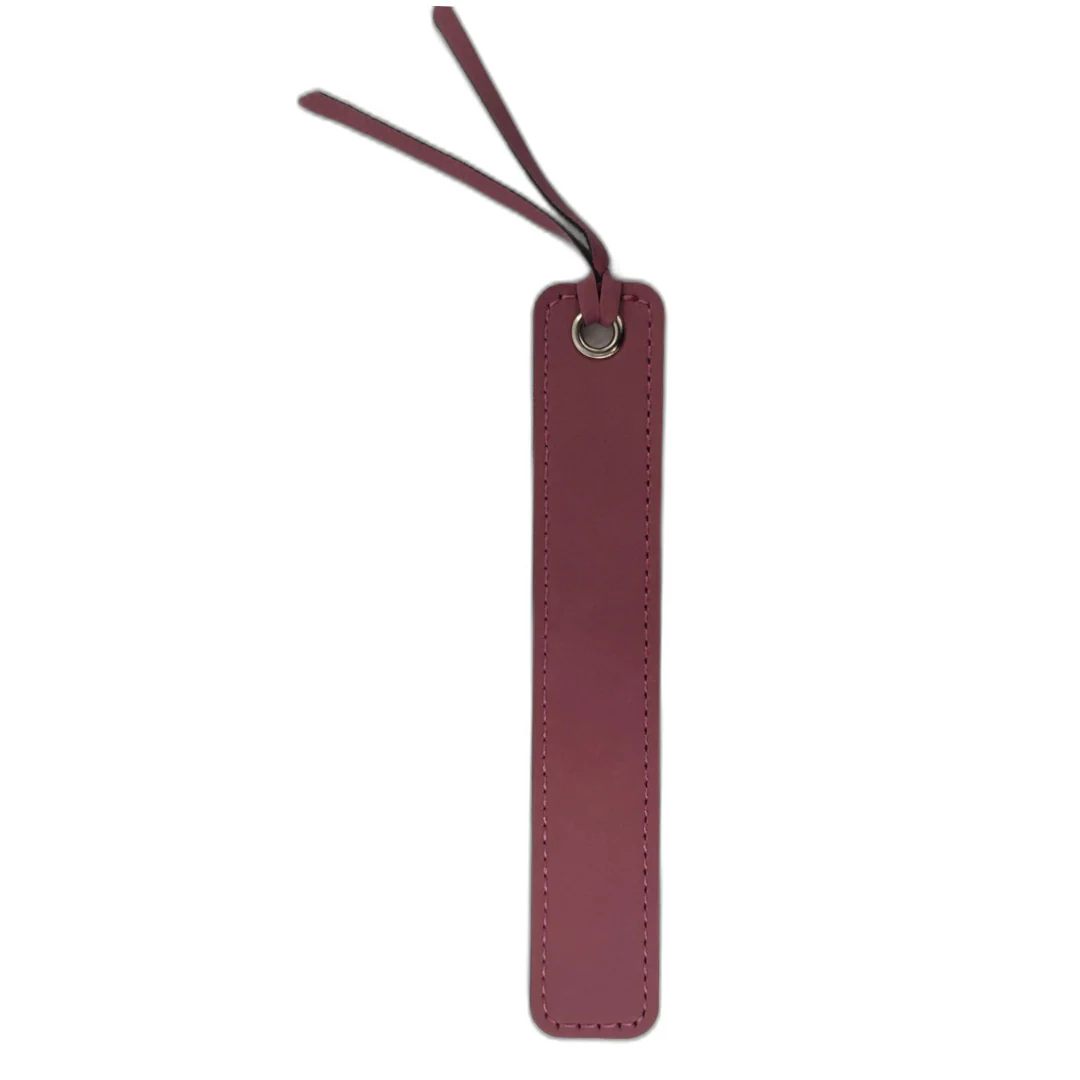 Personalised Faux Leather Tasseled Bookmark - Image 3