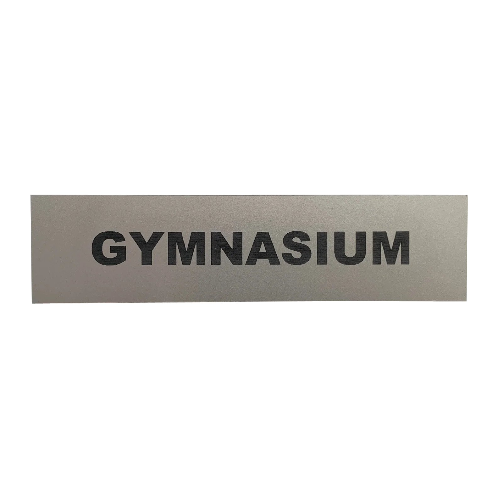 Gymnasium Sign