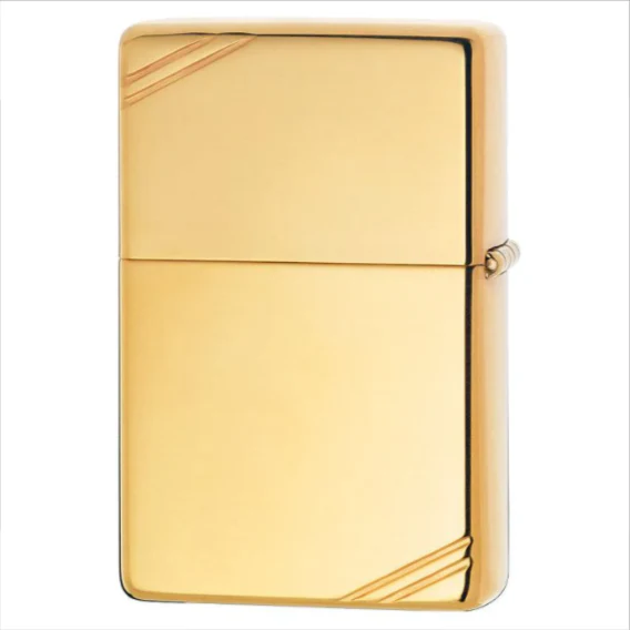 High Polish Brass Vintage Zippo - Image 3