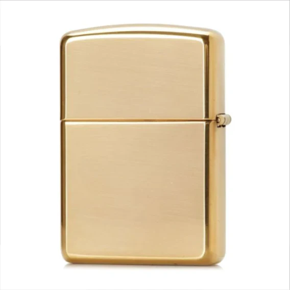 High Polish Brass Zippo - Add Personalisation - Image 4