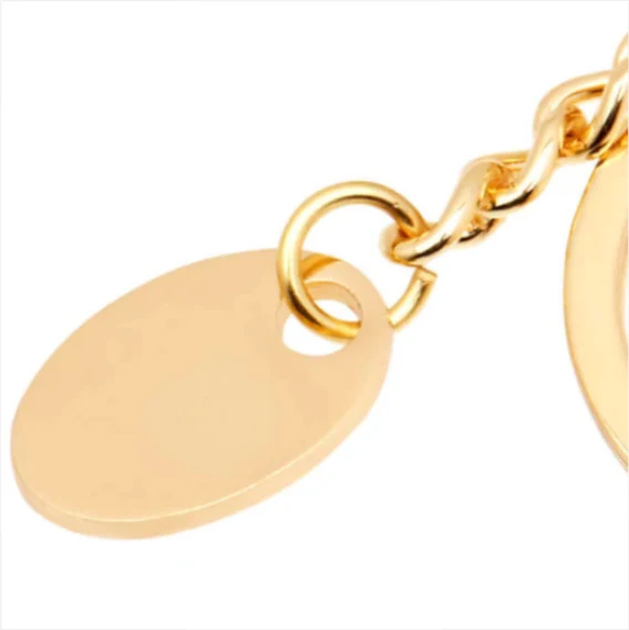 #Honey Gold Keyring - Image 2