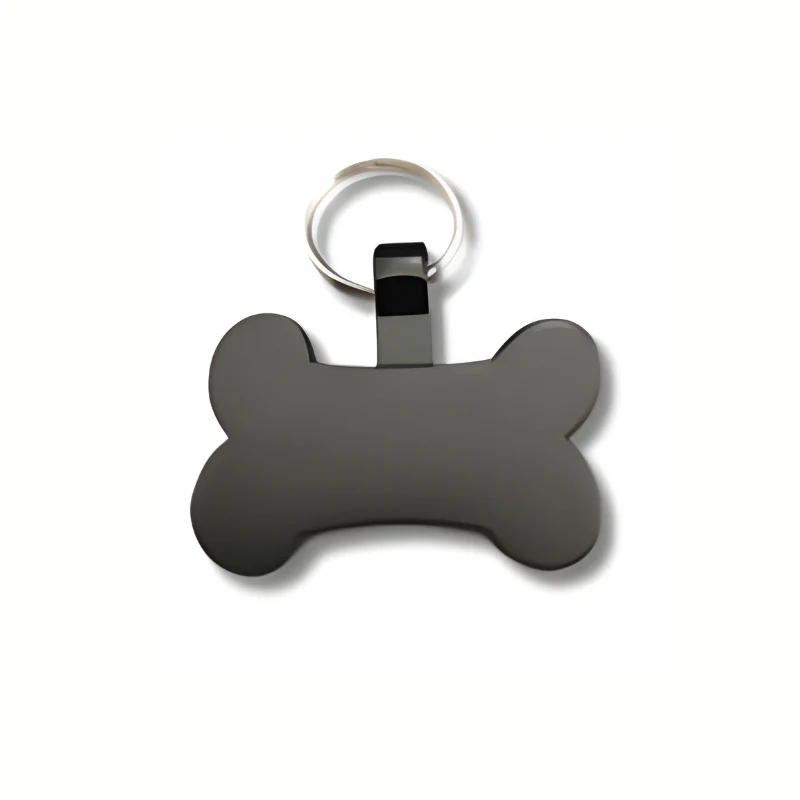 Matte Coloured Bone Pet Tags
