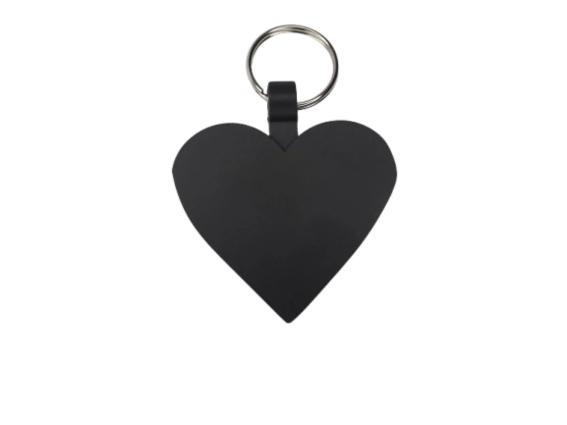 Matte Coloured Heart Pet Tags