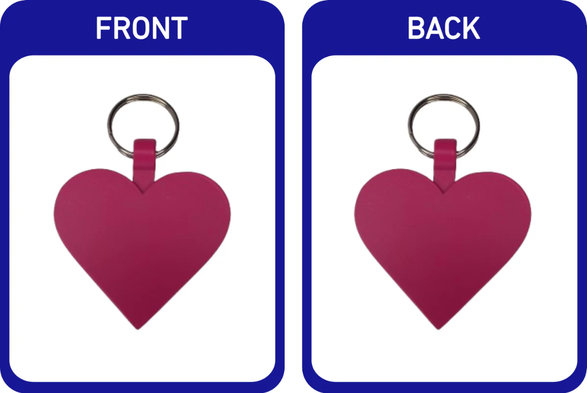 Matte Coloured Heart Pet Tags - Image 6